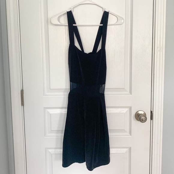 Forever 21 Crossback Mesh Panel A Line LBD - Picture 3 of 5